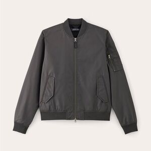 Everlane Charcoal Bomber Jacket